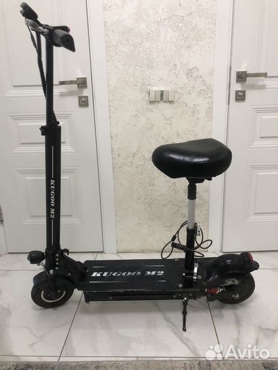 Самокат взрослый электрический бу