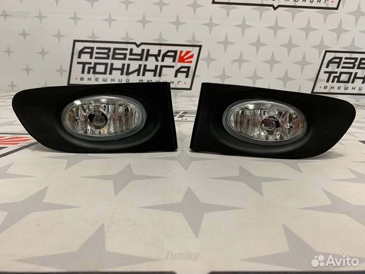 Туманки Honda Fit (GD) 2001-2007 год D7538