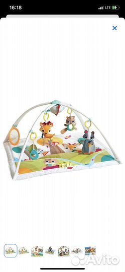 Развивающий коврик tiny love сказочный лес