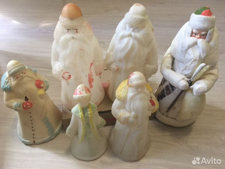 Дед Мороз и снегурочка СССР коляска