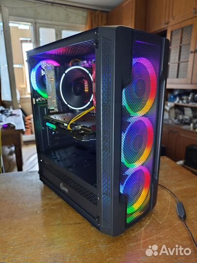 Игровой пк Ryzen 5 3600/ GTX 1660 super/16gb/512g