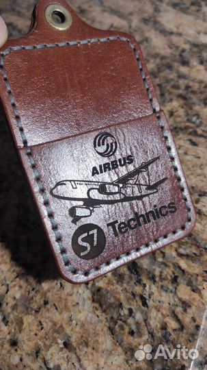 Чехол из кожи для пропуска, ID карты