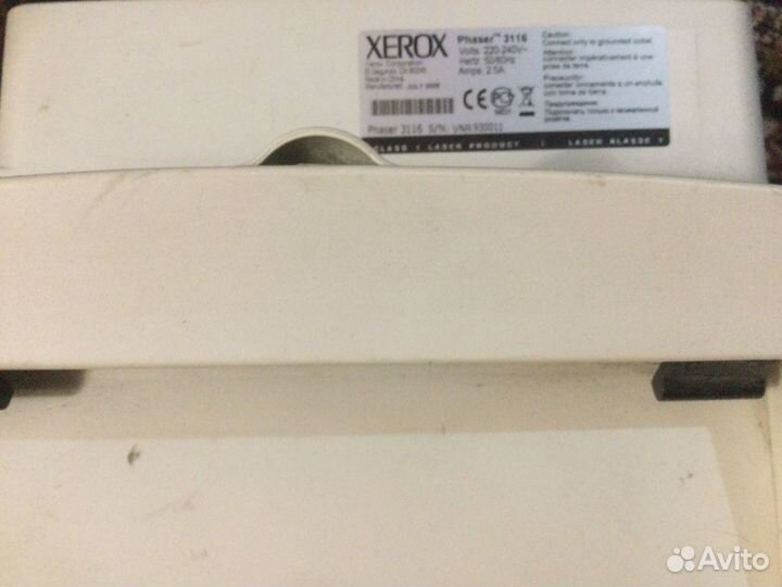 Принтер xerox phaser 3116