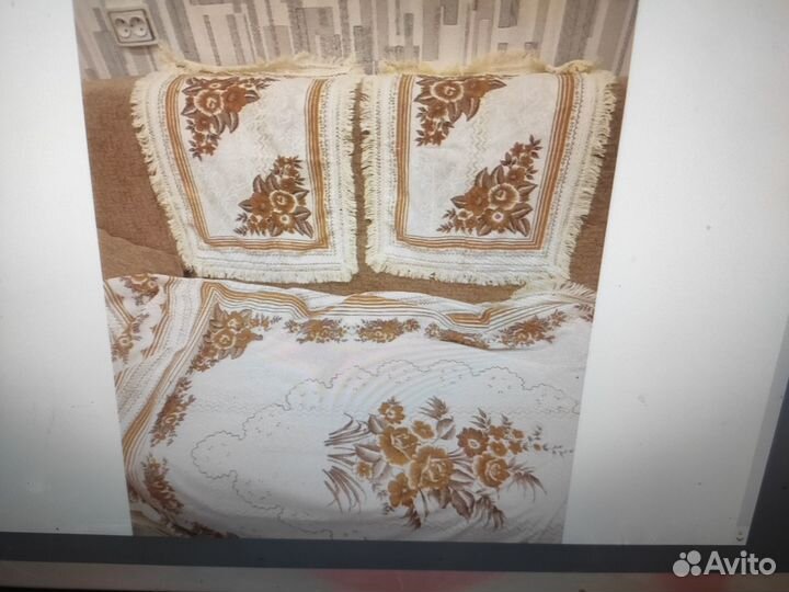 Покрывало, чехлы на подушки. СССР