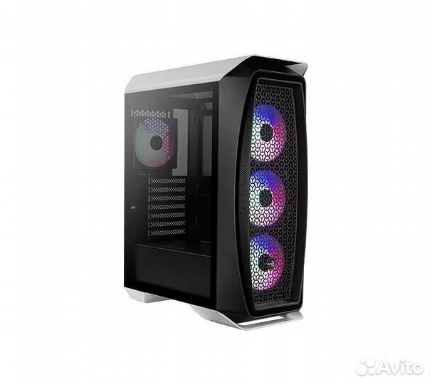 Компьютерный корпус AeroCool Aero One Frost, белый