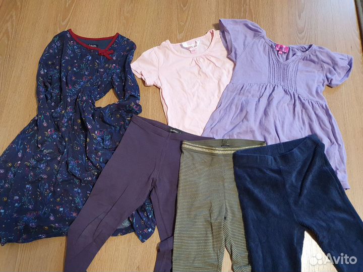 Одежда для девочки пакетом 116-122