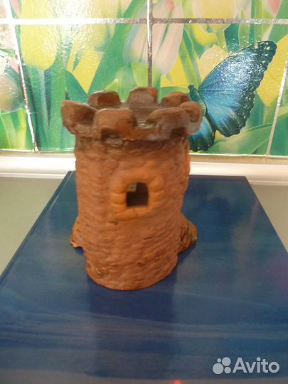 Грот и ракушки в аквариум