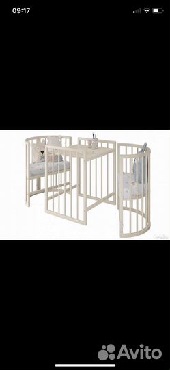 Детская кроватка трансформер 8 в 1