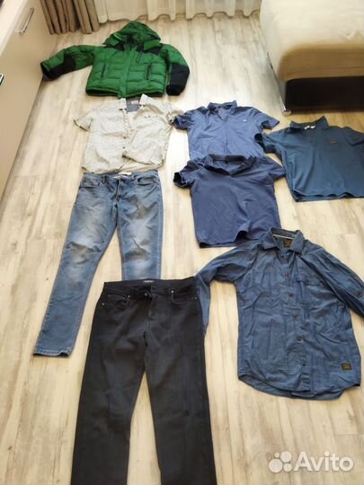 Одежда на мужчину пакетом размер 46(рост 175)