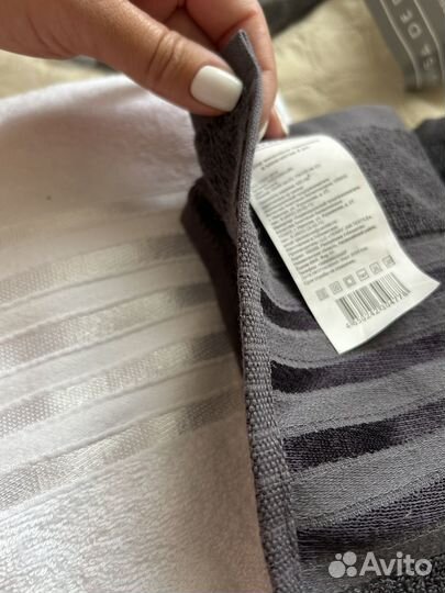 Набор комплект махровых полотенец 4 шт