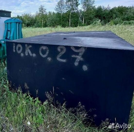 Канализация под ключ. Септик 3,1 куб.м