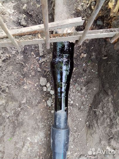 Замена прокладка труб на участках на даче