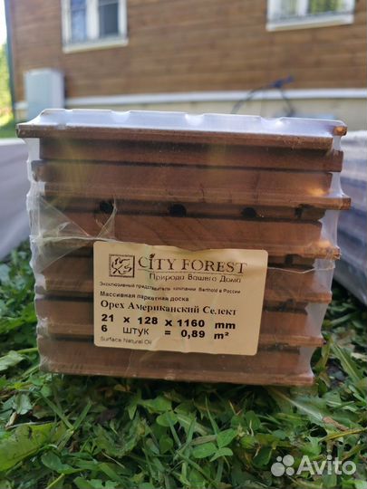Массивная паркетная доска city forest
