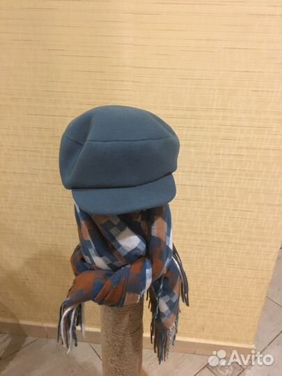 Женская кепка шапка