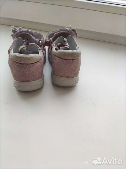 Сандали для девочки 24 размер