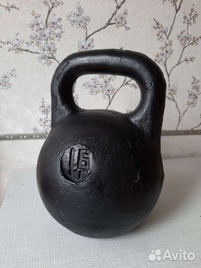 Гиря 16 кг
