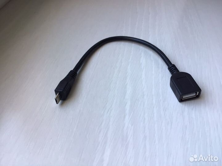 Кабель USB2.0 (розетка) - Micro USB (вилка)