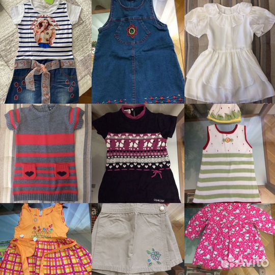 Платье юбка- шорты на девочку 1- 3 года