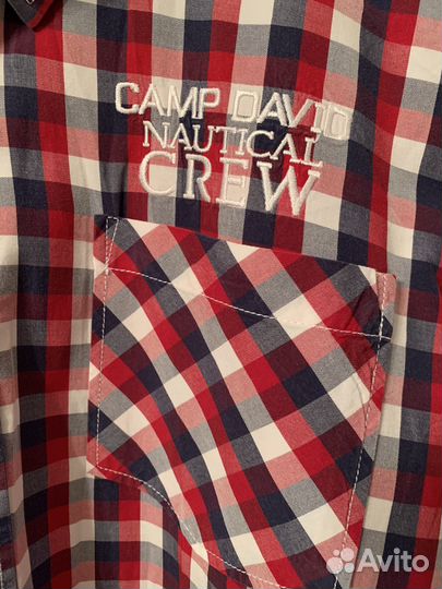 Camp david,мужская рубашка,xxxl