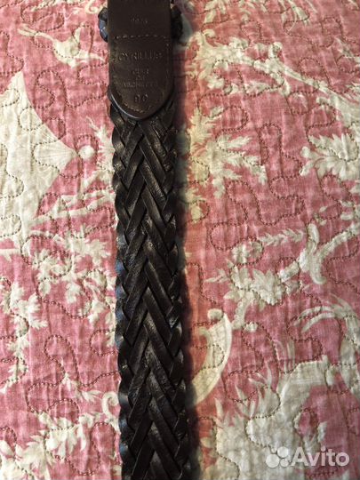 Ремень плетеный женский