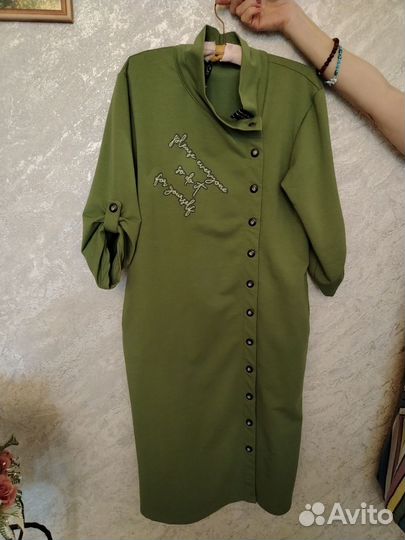 Платье стильное 48