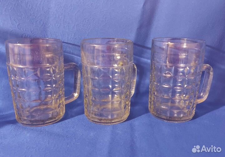 Пивные кружки.Стаканы граненые. Стопки. СССР