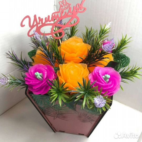 Букеты из мыла