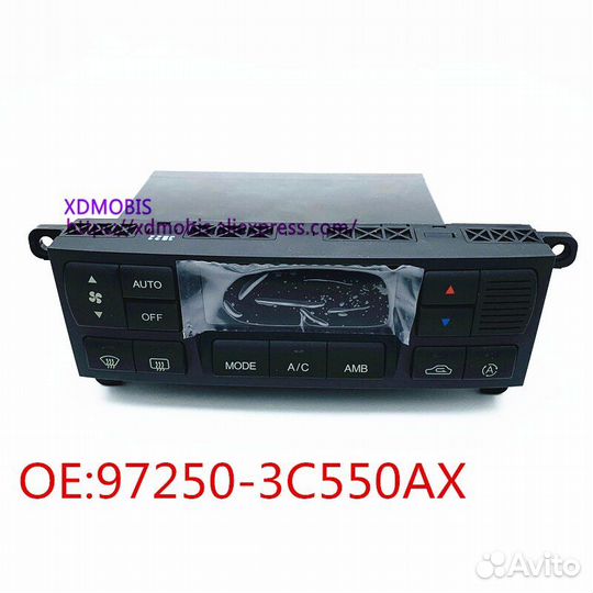 Блок упраления климат контролем на Hyundai Sonata