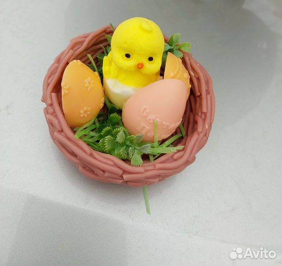 Пасхальные сувениры из мыла