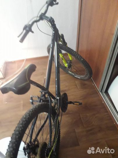 Велосипед фэтбайк black aqua Cross 1661 D26