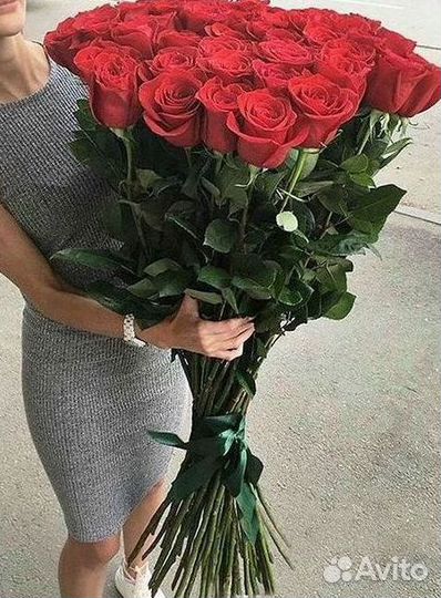 Высокие розы Гигантские розы Доставка цветов