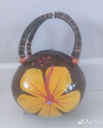 Сумка для девочки из кокоса