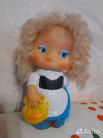 Кукла резиновая СССР