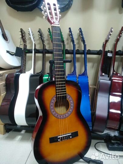 Классическая гитара 3/4, новая