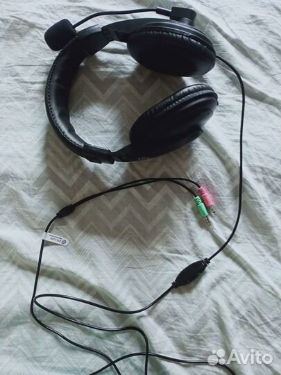 Игровые наушники с микрофоном