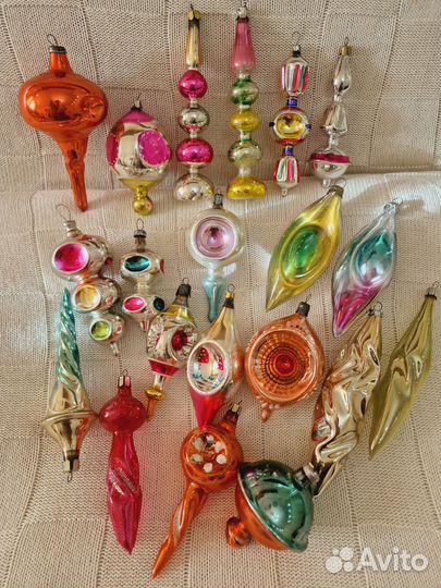 Елочные игрушки СССР