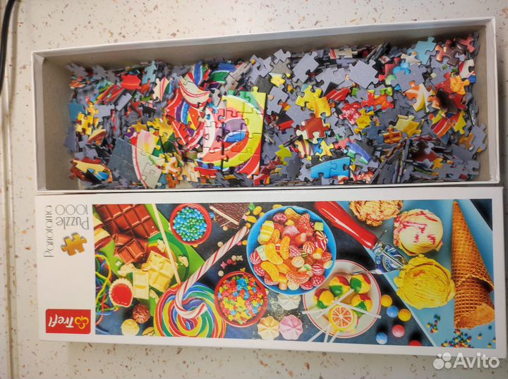 Пазл 1000 деталей. Сладкие деликатесы