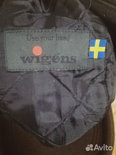 Кепка шерстяная с ушами Wigens 57 см