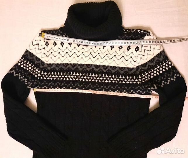 Платье стильное вязаное шерстяное,Турция,раз.44