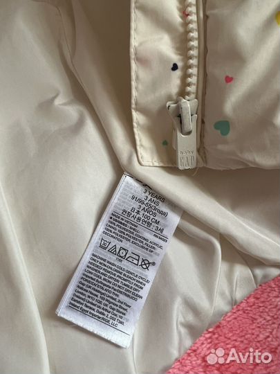 Жилетка GAP для девочки 86р