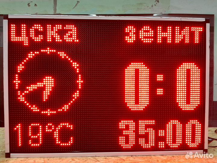 Светодиодный экран, бегущая строка