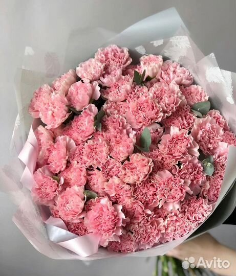 Цветы (гвоздика) букет