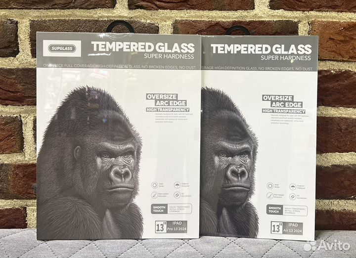 Защитное стекло для iPad Pro 13 2024 SupGlass