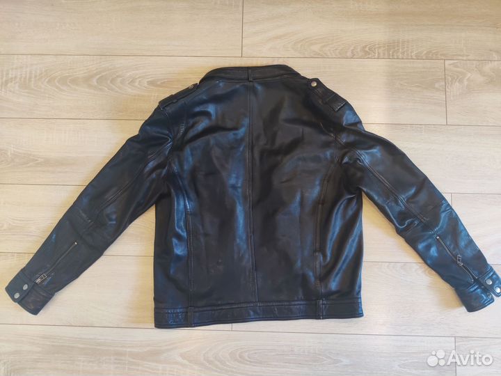 Куртка кожаная мужская arbex