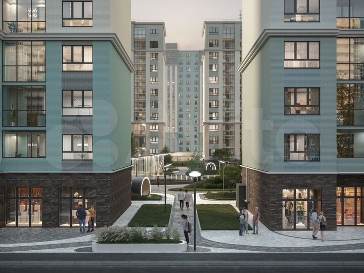 1-к. квартира, 37,1 м², 1/12 эт.