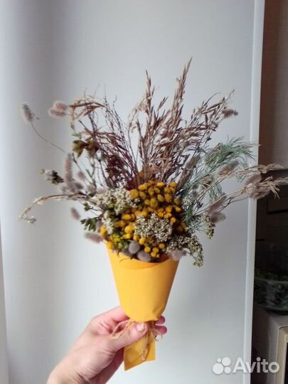 Букетик из сухоцветов