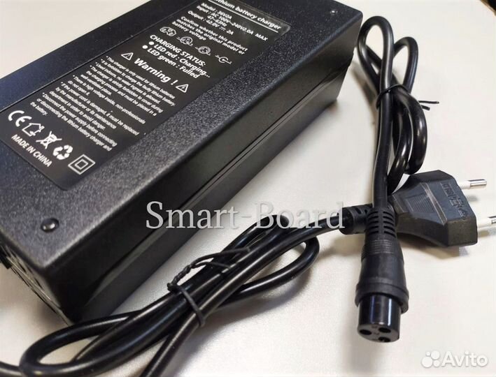 Зарядные устройства 24v/36v/48v/54v/60v