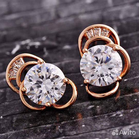 Серьги разные, набор куб