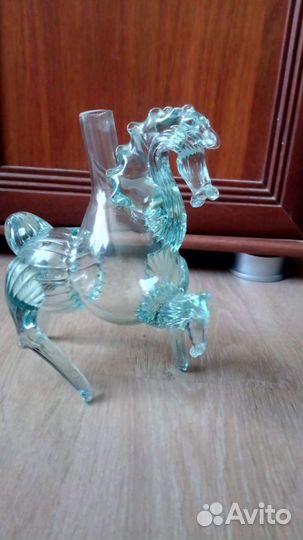 Сосуд штоф для коньяка, конь