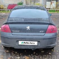 Peugeot 407 2.0 MT, 2004, битый, 405 000 км, с пробегом, цена 250 000 руб.